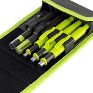 Tracer - ProTiefloch - Baustellen Marker Set mit Etui (AMK5-PRO)