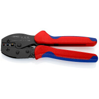 Knipex - PreciForce® Crimpzange brüniert, mit Mehrkomponenten-Hüllen 220 mm (97 52 36 SB)