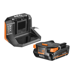 AEG - 18V Akku Starterset 1x 2Ah HD Akku, Lader...