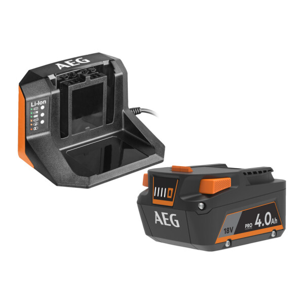 AEG - 18V Akku Starterset 1x 4Ah HD Akku, Lader...
