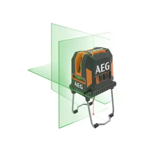 AEG - Alkaline- Kreuzlinienlaser (für 3xAA-Batterie) (CLG330-K) (4935472255)
