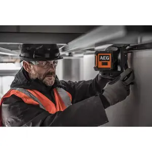 AEG - Alkaline- Kreuzlinienlaser (für 2xAA-Batterie) (CLG220-K) (4935472254)