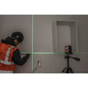 AEG - Alkaline- Kreuzlinienlaser (für 2xAA-Batterie) (CLG220-B) (4935472253)