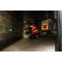 AEG - Alkaline- Kreuzlinienlaser (für 2xAA-Batterie) (CLG220-B) (4935472253)