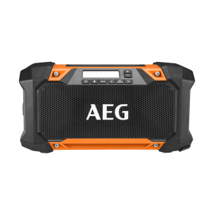 AEG - 18V Akku Radio mit Bluetooth IP54 (BRSP18-0)...