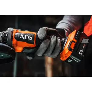 AEG - 18V Akku Winkelschleifer 125mm (BEWS18-125BLPX2-0) (4935480857) ohne Akku