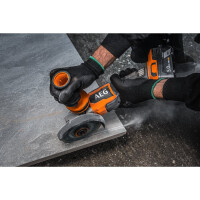 AEG - 18V Akku Winkelschleifer 125mm (BEWS18-125BLPX2-0) (4935480857) ohne Akku