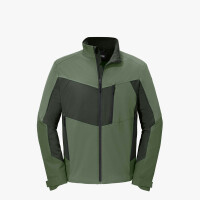 Schöffel PRO - Arbeitsjacke Softshell "Allwettertalent" Herren grün