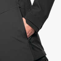 Schöffel PRO - Arbeitsjacke Softshell "Allwettertalent" Herren grün