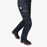 Schöffel PRO - Stretch- Arbeitshose "Maschine Knieschutz", Herren, schwarz