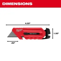 Milwaukee - Multifunktionales Kompaktmesser  XXX (4932501777)