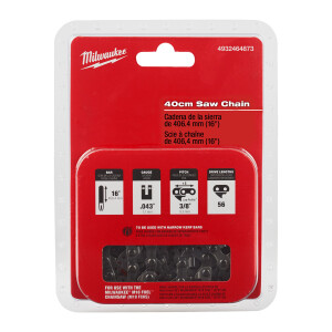 Milwaukee - AKTION Akku Kettensäge M18 FCHS 40cm + 1x Sägekette + 1x Tasche gratis