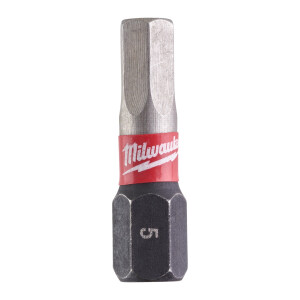 Milwaukee - Bit HEX5 25mm SHOCKWAVE (3) XXX (4932500381)