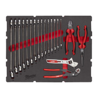 Milwaukee - PACKOUT Einlage Ringmaulschlüssel & Zangen 19tlg. (4932493339)