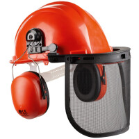 TECTOR - Forsthelm Kombination orange EN397, EN50365 (4050)