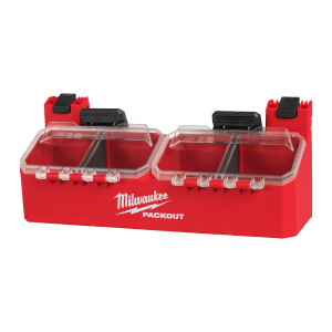 Milwaukee - PACKOUT Seitenhalter mit 2 Fächern...