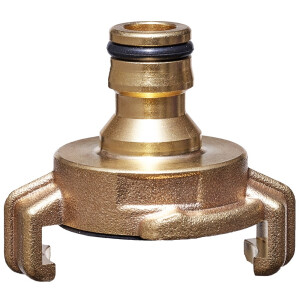 Evertec - Messing- Anschluss Adapter Geka - Klicksystem...