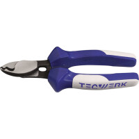 TECWERK - Kabelschere Länge 160 mm Kopf poliert Mehrkomponenten-Hüllen (2000810903)