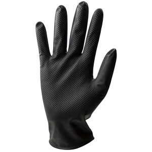 STRONGHAND - Einmalhandschuhe Nitril schwarz...