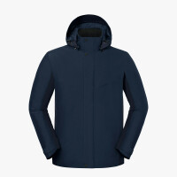 Schöffel PRO - Hardshell Wetterschutz- Arbeitsjacke "Regenzeit"  Herren dunkelblau