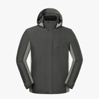 Schöffel PRO - Hardshell Winter- Arbeitsjacke "Winterzeit"  Herren dunkelgrau