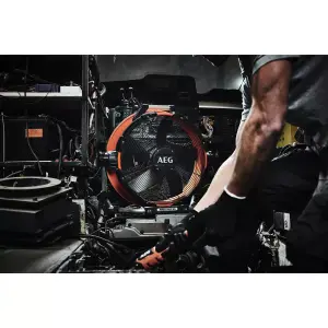 AEG - AKTION 18V Akku & 230V Netz Ventilator + 4.0Ah...