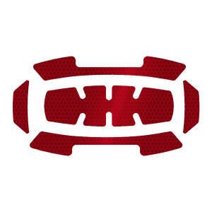 Milwaukee - Bolt Reflektor Aufkleber Set 5tlg. rot...