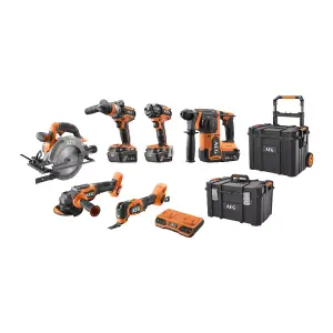AEG - AKTION 6-Geräte-Power-Kit (AEG6CKBL1-603MS)...