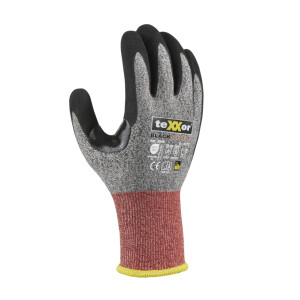 Texxor - Schnittschutz- Handschuh BLACK CUT Klasse F (2640)