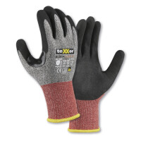 Texxor - Schnittschutz- Handschuh BLACK CUT Klasse F (2640)