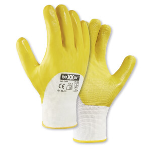 Texxor - Polyester- Handschuhe Nitril beschichtet 3121XX...