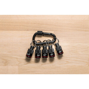 Milwaukee -  Karabiner Halter 5-fach für Bits & Bohrer (4932502117)