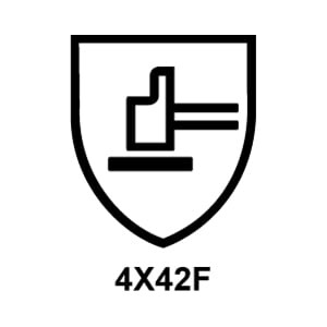 STRONGHAND - Cutpro Lite F,  Nitrile- Handschuh 4X42F (0858)