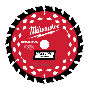 Milwaukee - NITRUS CRABIDE Kreissägeblatt Holz mit...