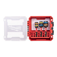 Milwaukee - Shockwave Dual-Size Steckschlüssel Set 3-tlg., magnetisch (4932493559)