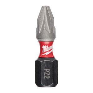 Milwaukee - Schrauberbit Shockwave (2er Pack) PZ2x25mm...