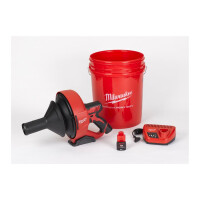 Milwaukee - M12BDC8-202C AkkuRohrreinigungsgerät IN2 (4933451633)