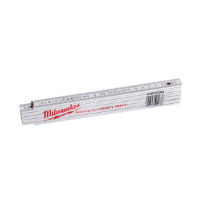 Milwaukee - Gliedermaßstab Holz 2m weiß (1)...
