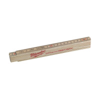 Milwaukee - Gliedermaßstab Holz Slim 2m natur (4932459303)