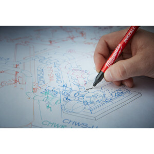 Milwaukee - INKZALL Fineliner schwarz (4pc) (48223164)