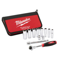 Milwaukee - Ratschensatz 3/8" 12-teilig (48229001)