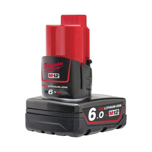 Milwaukee - M12B6 LI-ION AKKUMULATOR 6.0AH  XXX (4932451395)