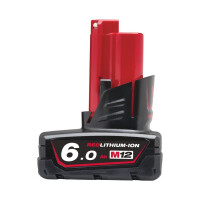 Milwaukee - M12B6 LI-ION AKKUMULATOR 6.0AH  XXX (4932451395)
