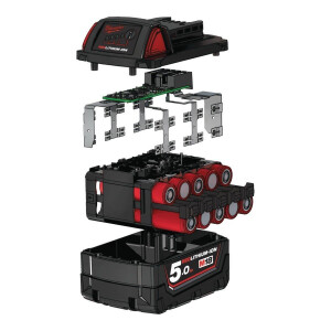 Milwaukee - M18B5 LI-ION AKKUMULATOR 5.0AH XXX (4932430483)
