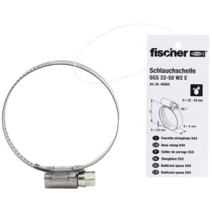 Fischer - Schlauchschelle SGS 32-50 W2 E