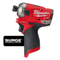 Milwaukee - FUEL Akku-Impulsschlagschrauber mit 1/4"-Bitaufnahme (M12 FQID) Extra leise
