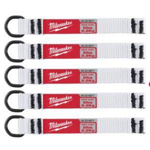 Milwaukee - Sicherungsband D-Ring bis 2,25 kg (5pc)...