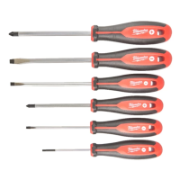 Milwaukee - Tri-Lobe Schraubendr.Set PZ/SL (6pc) (4932471806)
