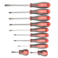 Milwaukee - Tri-Lobe Schraubendr.Set PH/PZ/SL (10pc) (4932471808)
