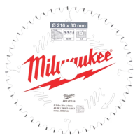 Milwaukee - Kreissägeblatt 216/30mm 48Z Holz (4932471316)